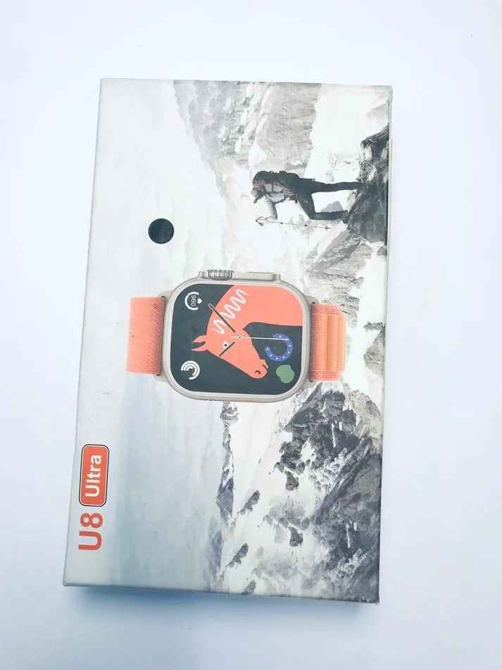 U8 Ultra Smartwatch – Stylish, Feature-Packed, and Affordable ultra sport fitness call watches HD LPS 1.99 inch screen